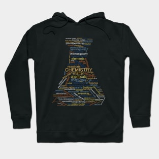 Chemistry Word Cloud Art Hoodie